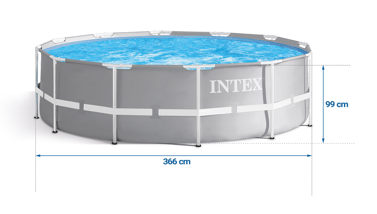 Záhradný bazén s rámom 366x99 17v1 INTEX 26716 – Obrázok 2