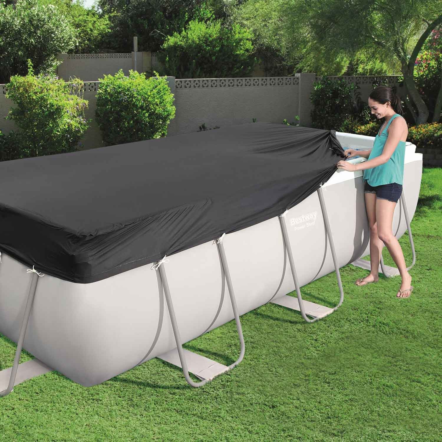 Kryt na rámový bazén 396 x 172 cm Bestway 58232 – Obrázok 3