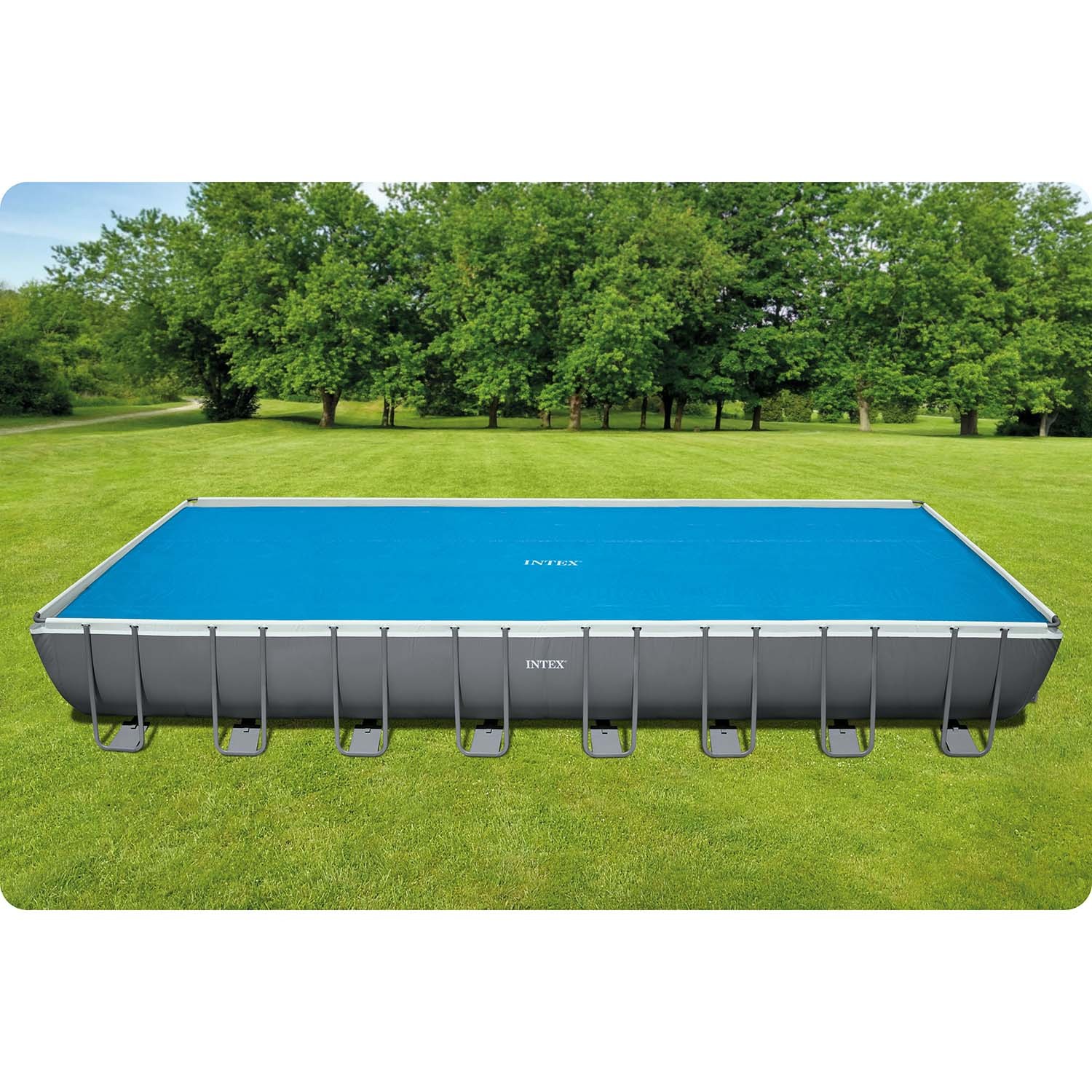 Solárny kryt na bazén 975 x 488 cm INTEX 28018 – Obrázok 3