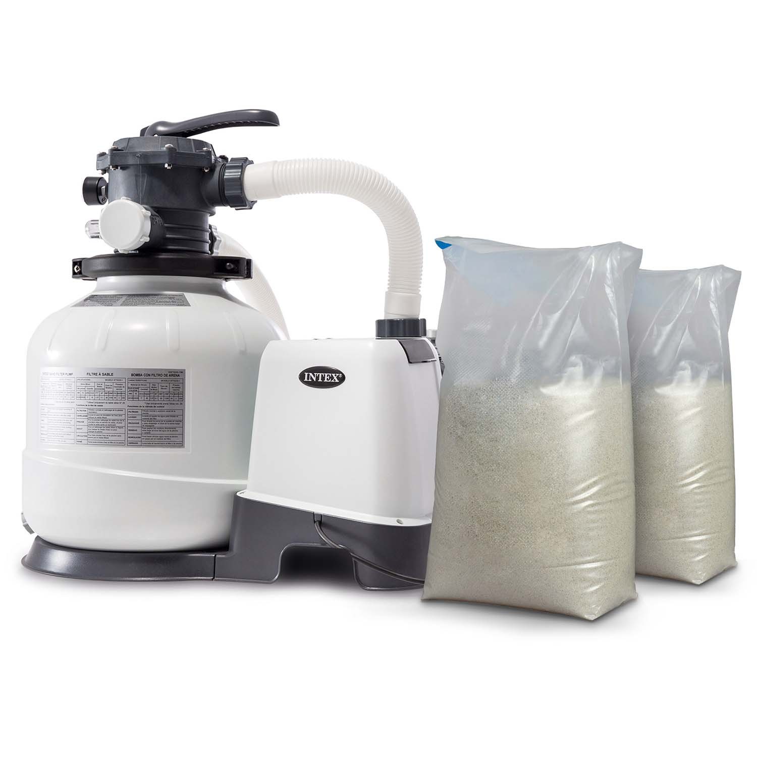 Pieskové filtračné čerpadlo 10500 l/h INTEX 26648 + 50 kg piesku