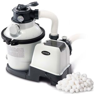 Pieskové filtračné čerpadlo + filtračné guľôčky 5700 l/h INTEX 26644