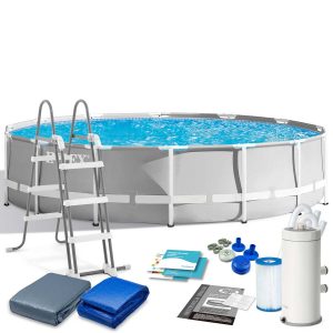 Záhradný bazén s rámom 427x107 12-v-1 sada INTEX 26720