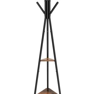 Drevený podlahový vešiak na oblečenie LOFT