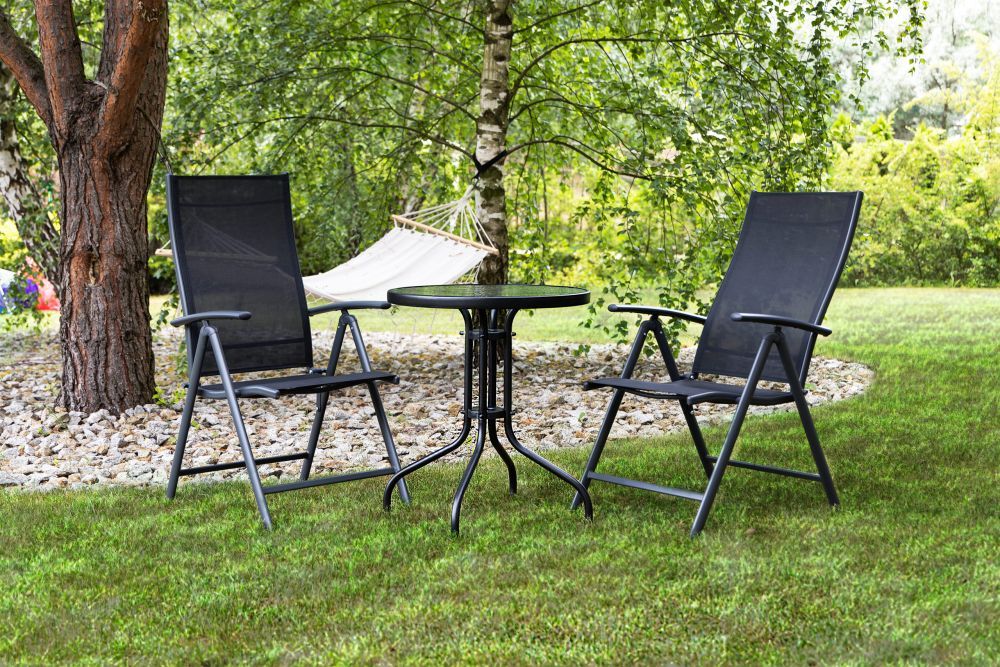 Záhradný stôl 60 cm z tvrdeného skla na záhradu, terasu, balkón, MultiGarden – Obrázok 4