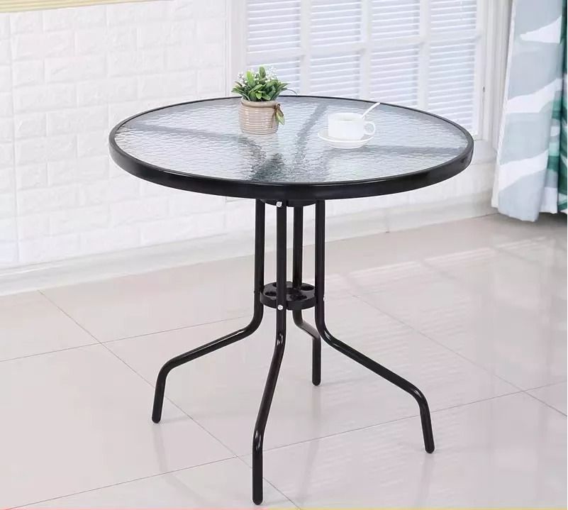 Záhradný stôl 60 cm z tvrdeného skla na záhradu, terasu, balkón, MultiGarden – Obrázok 3