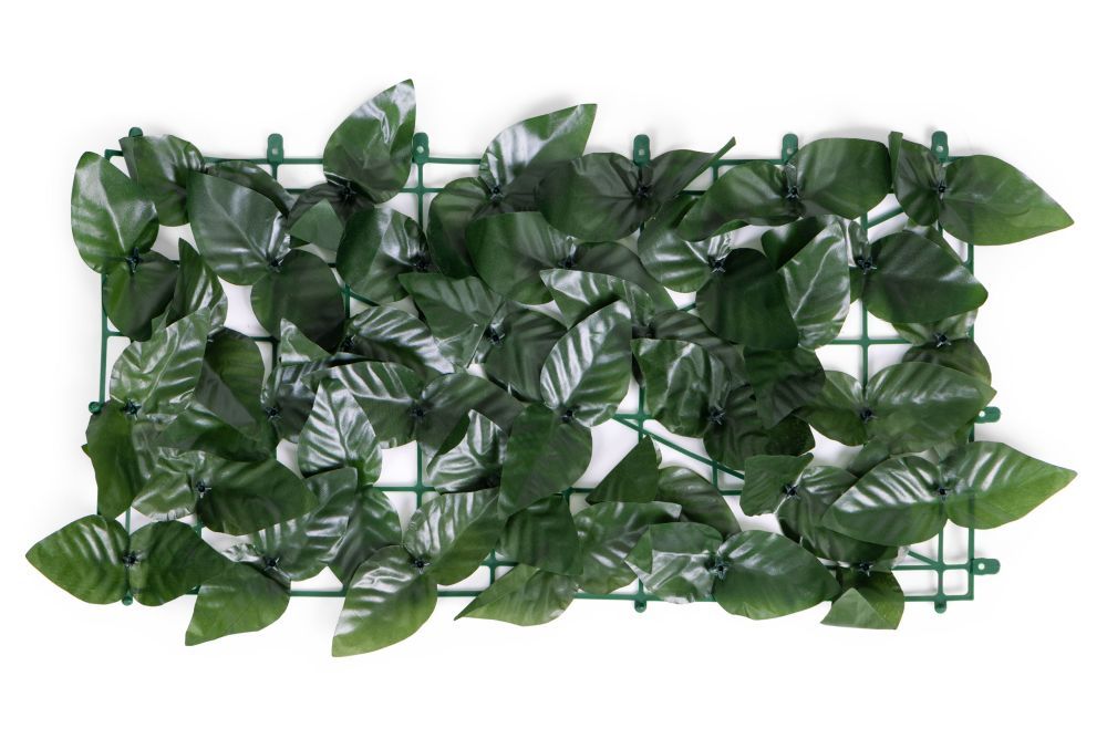 Umelý brečtanový živý plot 500x50 cm zelený kryt na balkón – Obrázok 6