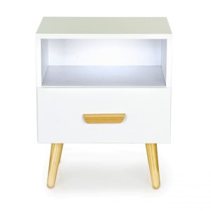Nočný stolík ModernHome so zásuvkou