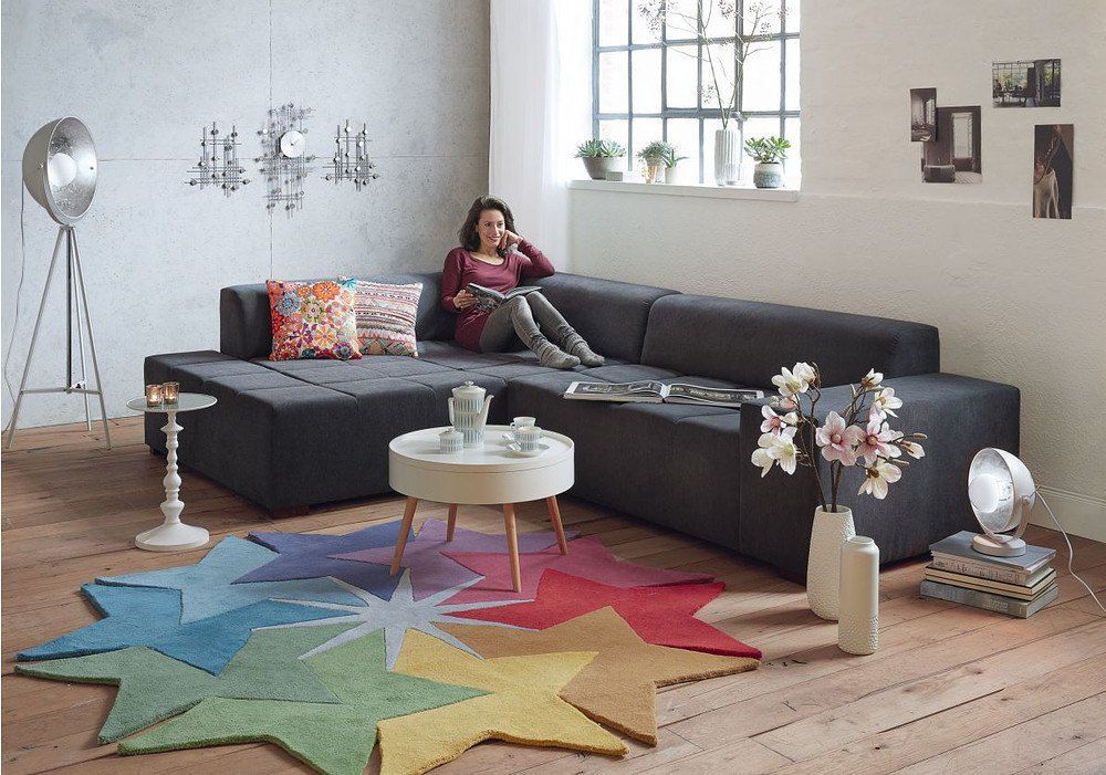 Okrúhly konferenčný stolík s úložným priestorom 60 cm ModernHome – Obrázok 3