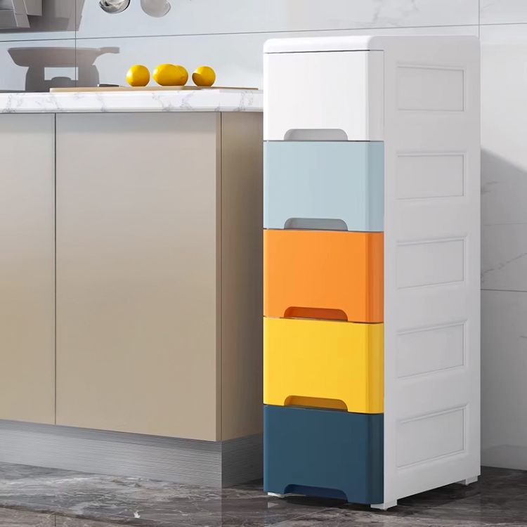 ModernHome 5-zásuvková polica s nohami a kolieskami – Obrázok 2