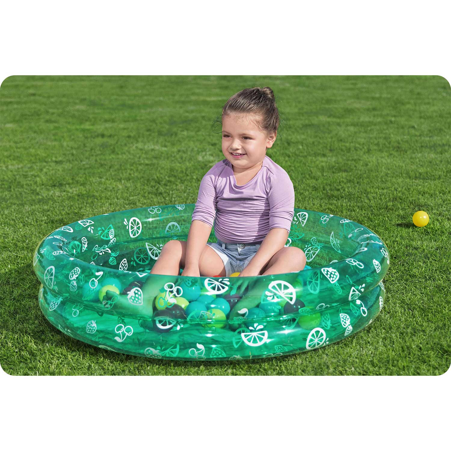 Nafukovací bazén pre deti s loptičkami 91x20cm Bestway 51141 – Obrázok 3
