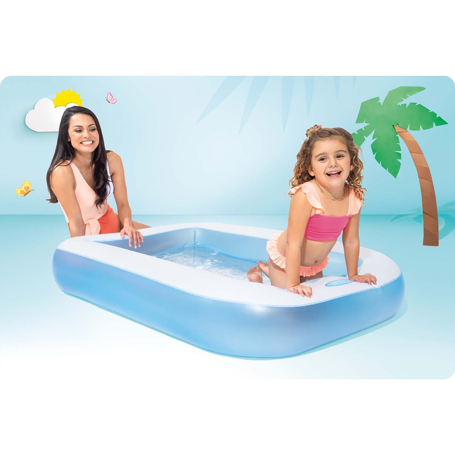 Nafukovací detský bazénik pre batoľatá 166 x 100 x 28 cm INTEX 57403 – Obrázok 3