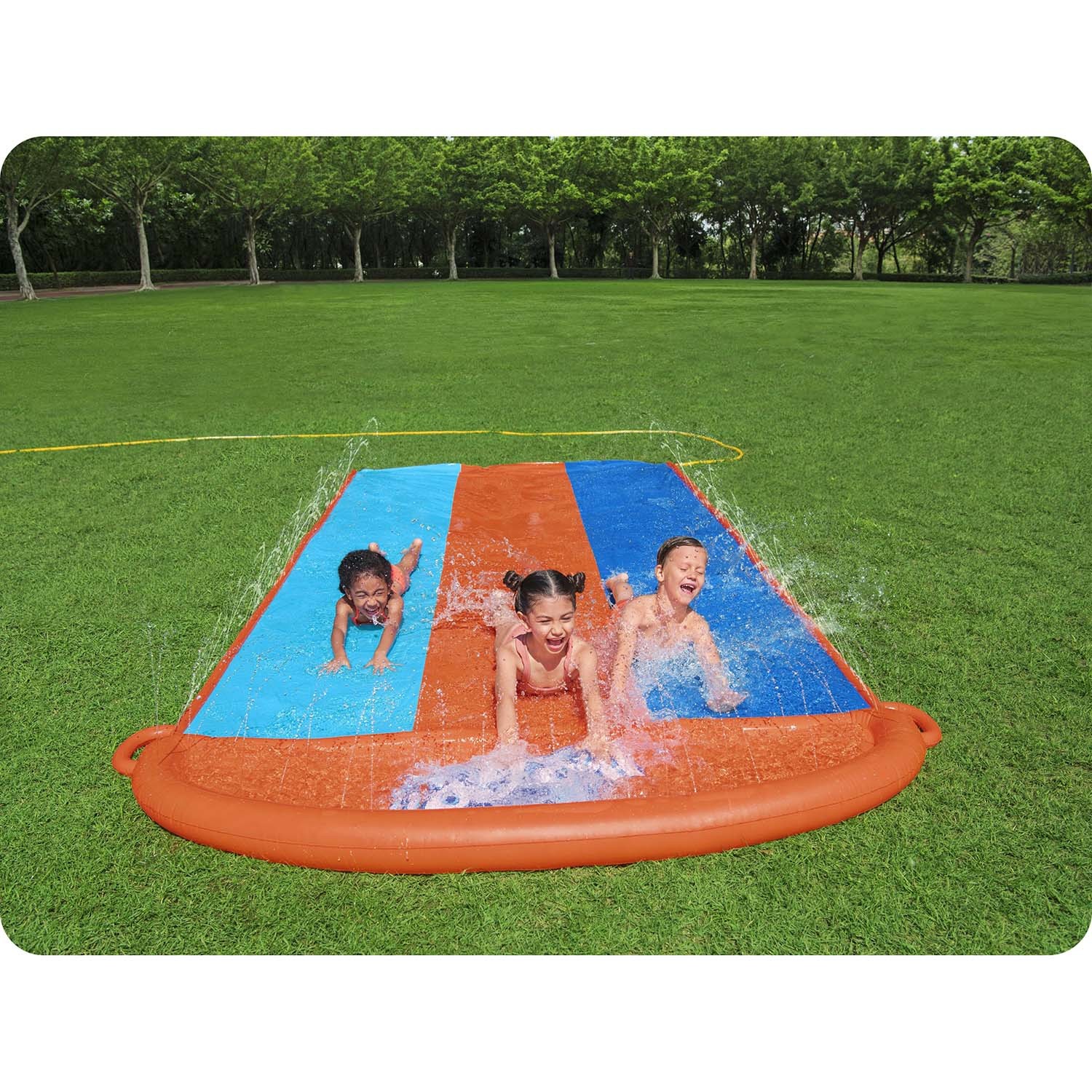 Vodná šmykľavka pre 3 osoby 488 cm Bestway 52329 – Obrázok 3