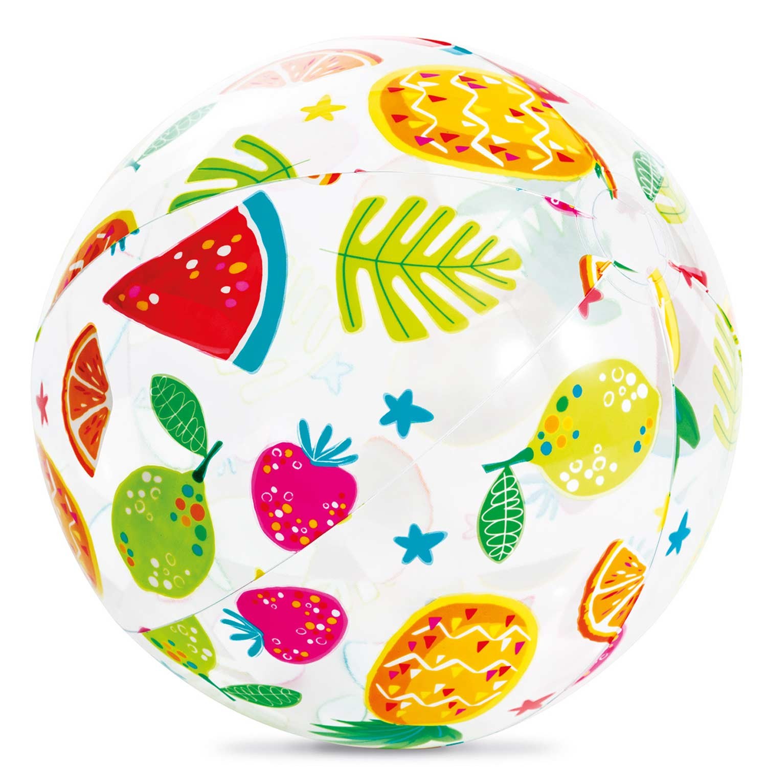 Nafukovacia plážová lopta s ovocím 51 cm INTEX 59040