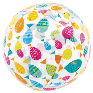 Nafukovacia plážová lopta veselá rybka 51 cm INTEX 59040