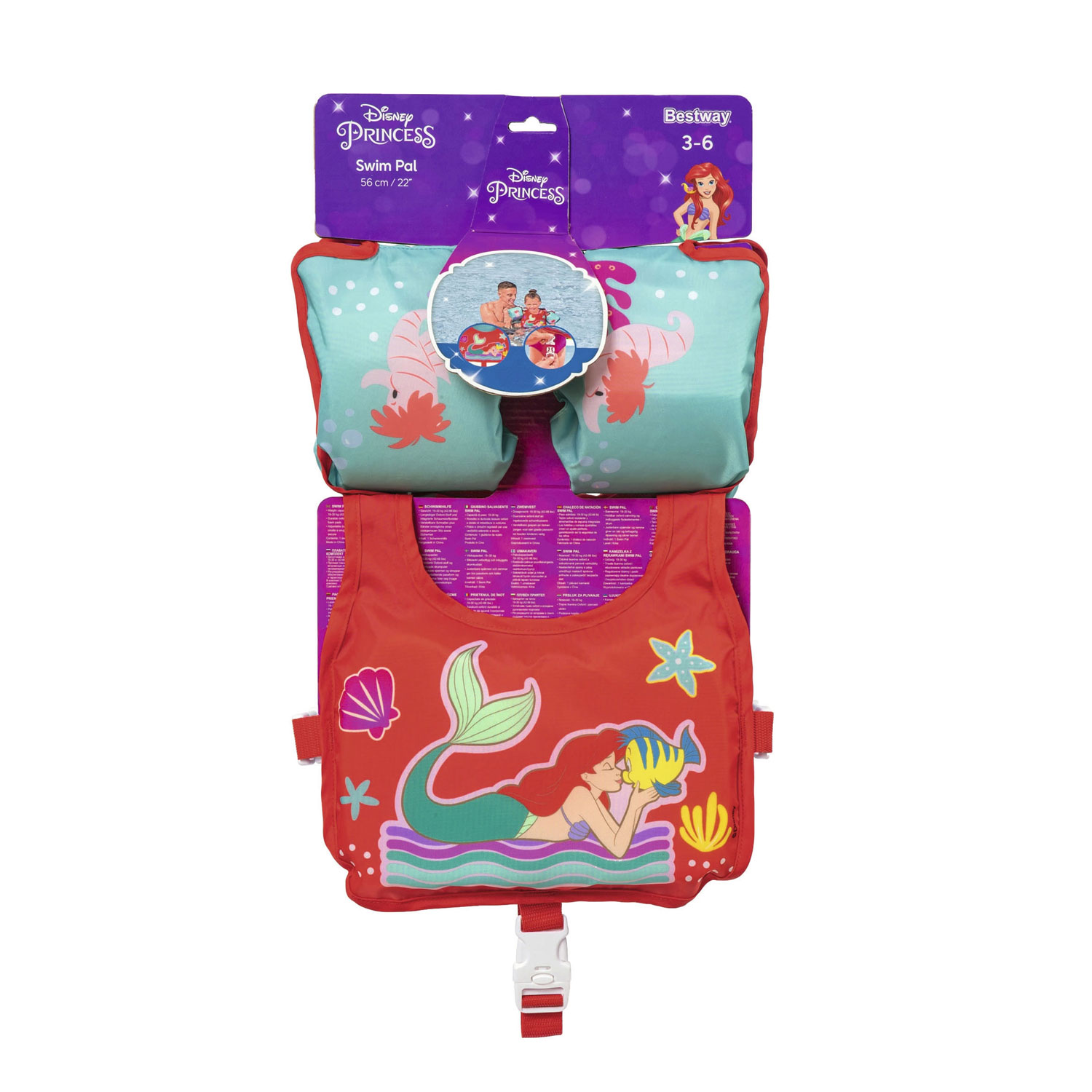 Plavecká vesta Ariel Bestway 9101l – Obrázok 6