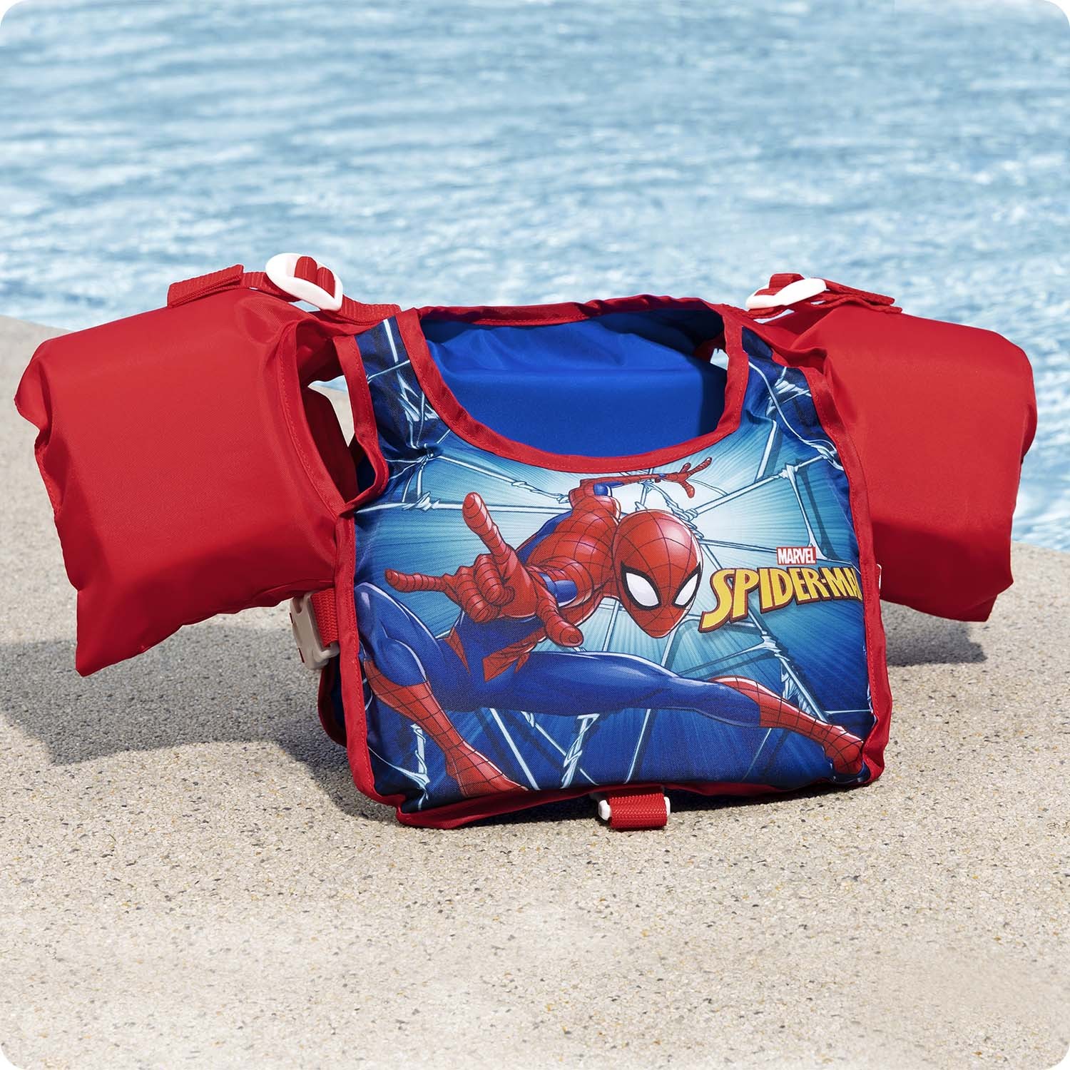 Plavecká vesta Spider-Man Bestway 98795 – Obrázok 2