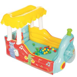 Fisher-Price Bestway 93537 Vláčiková ohrádka s loptičkami