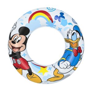 Plavecký kruh Mickey a Donald, priemer 56 cm, Bestway 91004