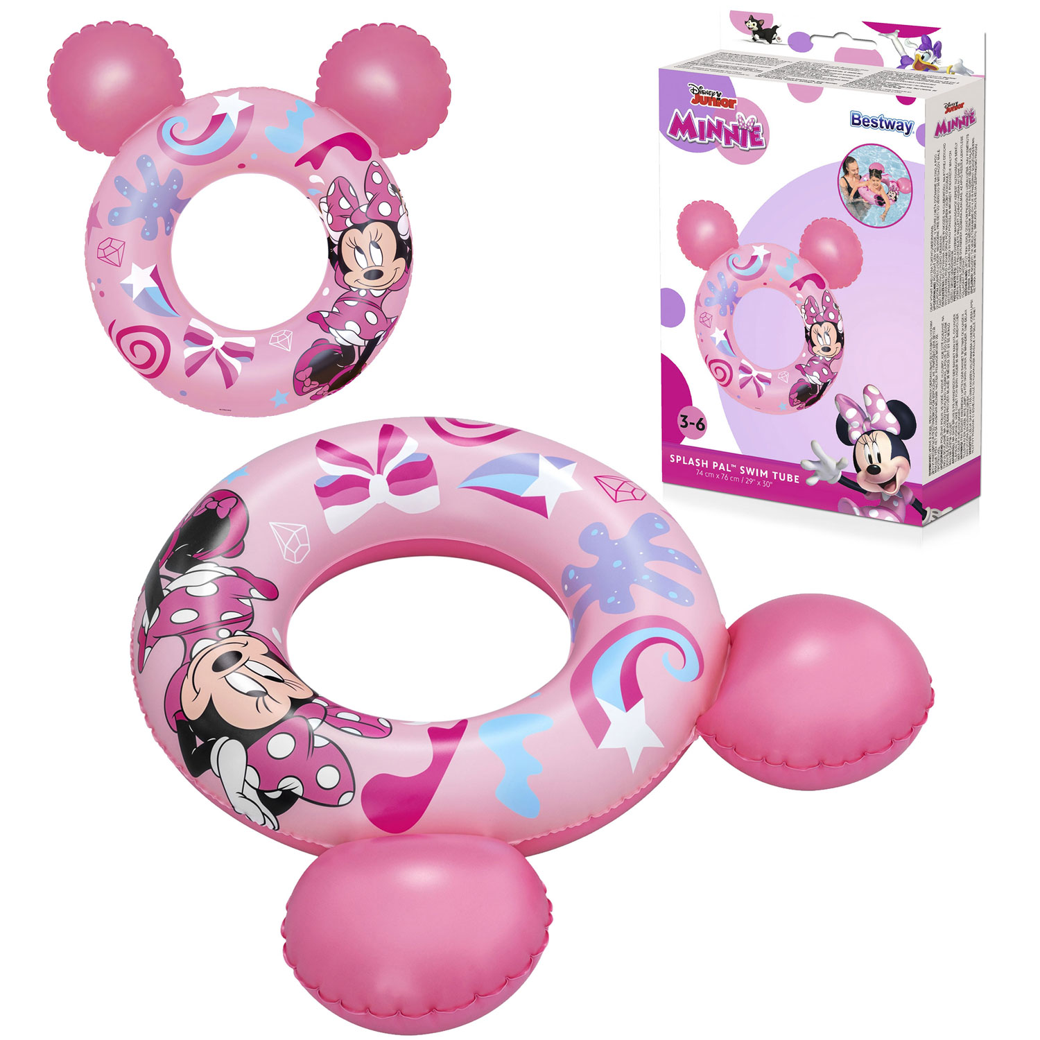 Plávací kruh Minnie 76 cm Bestway 9102N