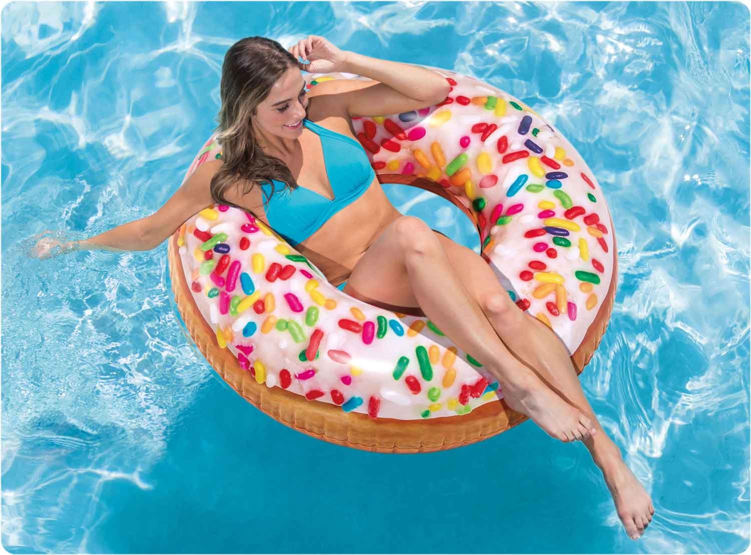 Plávací kruh Donut 99 cm INTEX 56263 – Obrázok 2