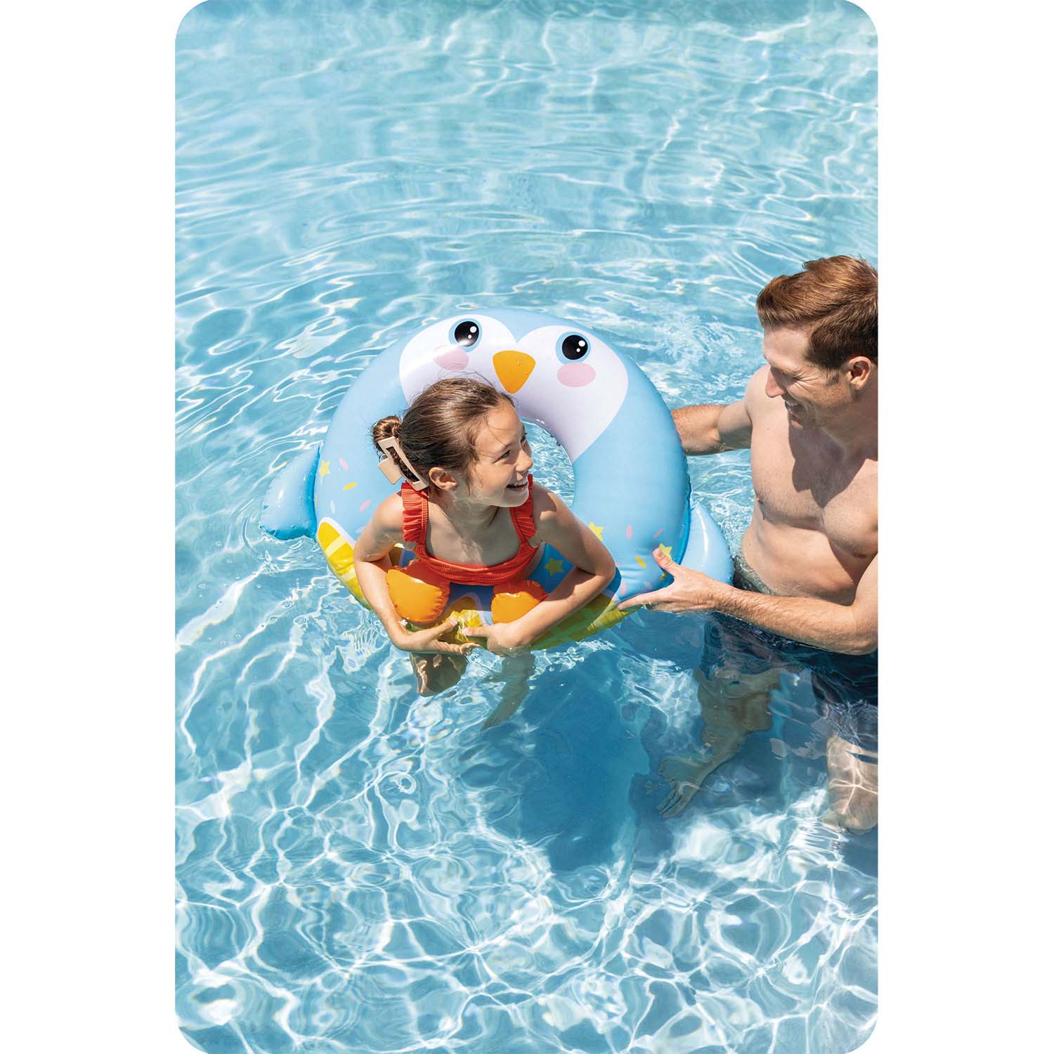 Plávací kruh Penguin 81 cm INTEX 59266 – Obrázok 2