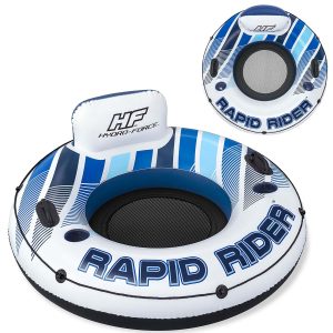 Plavecký kruh Rapid Rider, priemer 135 cm, 2 rukoväte, Bestway 43116