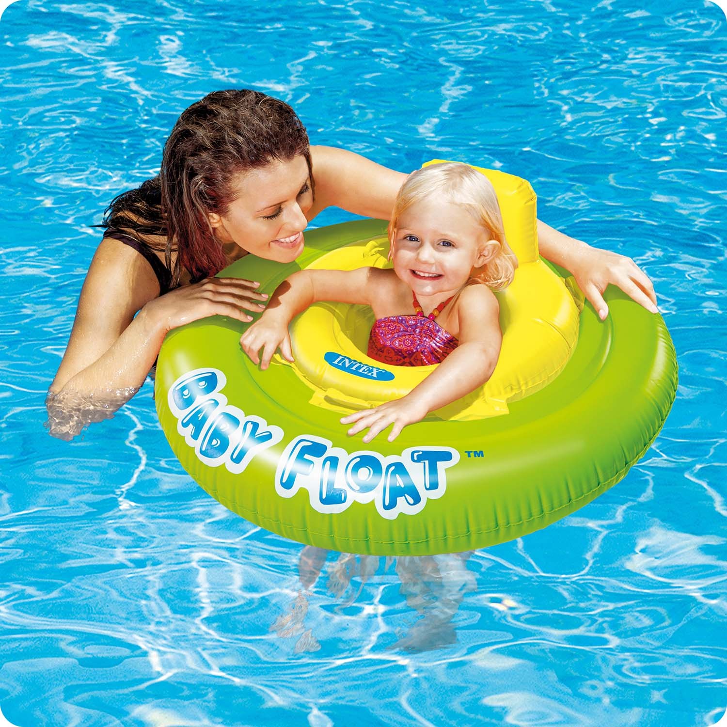 Kruhové plavecké sedadlo, priemer 76 cm, INTEX 56588 – Obrázok 3