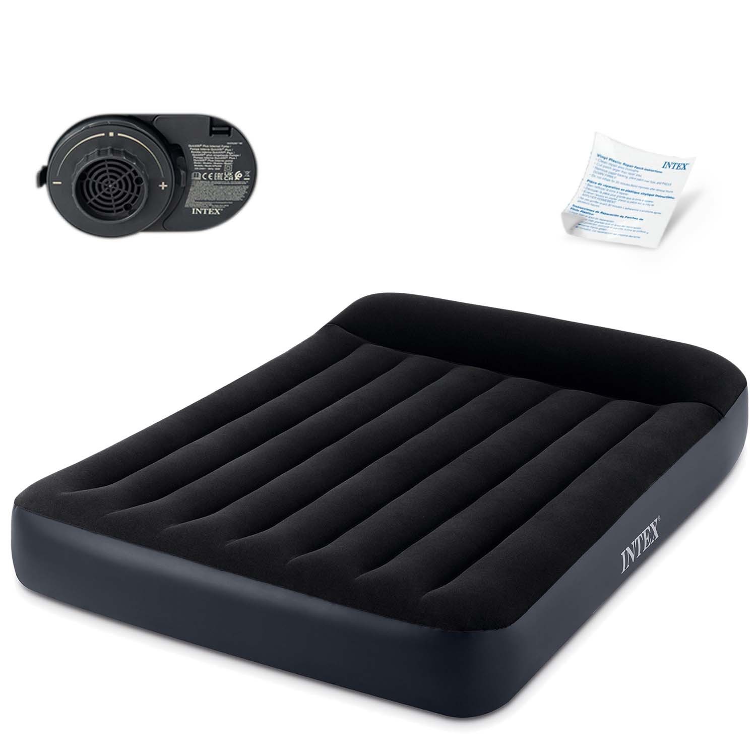 Nafukovací matrac 191x137x25 cm so vstavanou elektrickou pumpou INTEX 64148