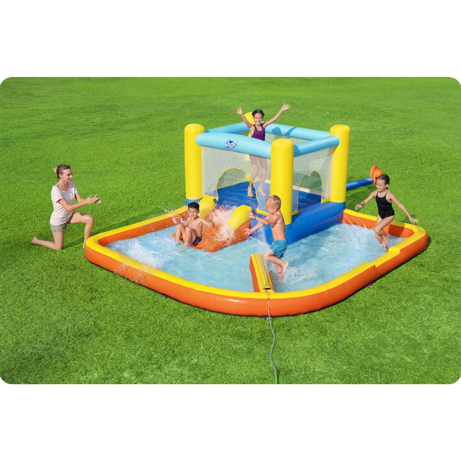 Nafukovacie ihrisko Beach Bounce 365 × 340 × 152 cm Bestway 53381 – Obrázok 2