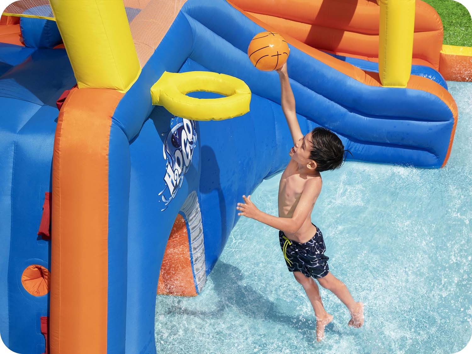 Nafukovacie ihrisko Mega Park 551 x 502 x 265 cm Bestway 53377 – Obrázok 4