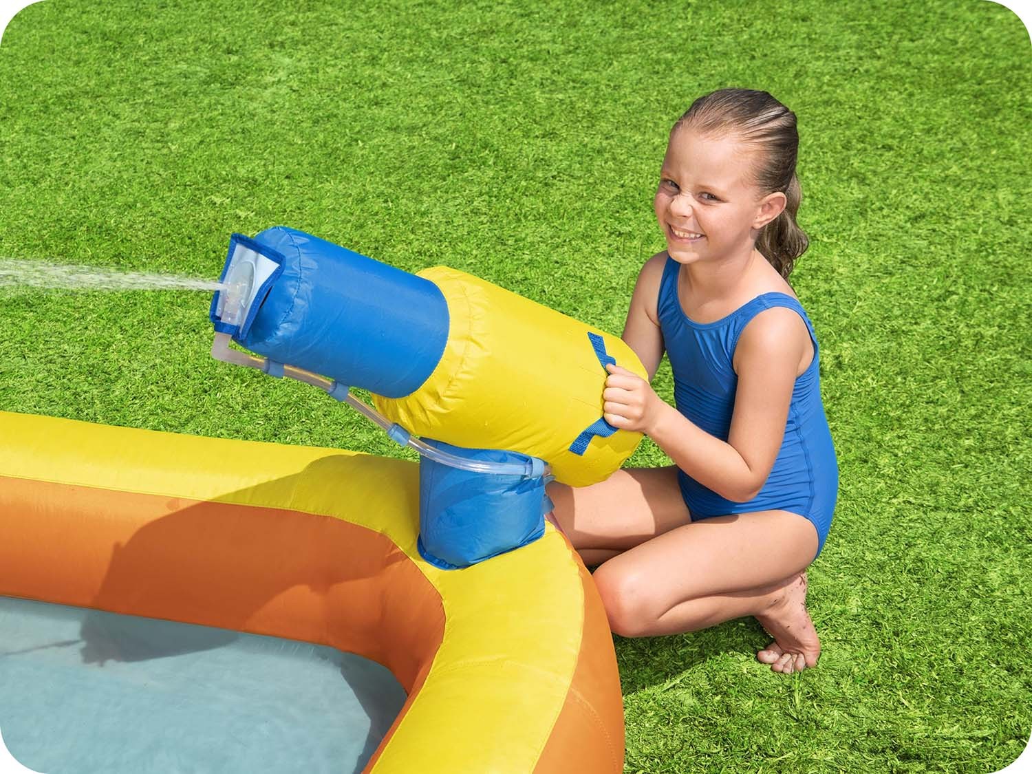 Nafukovacie ihrisko Mega Park 551 x 502 x 265 cm Bestway 53377 – Obrázok 5