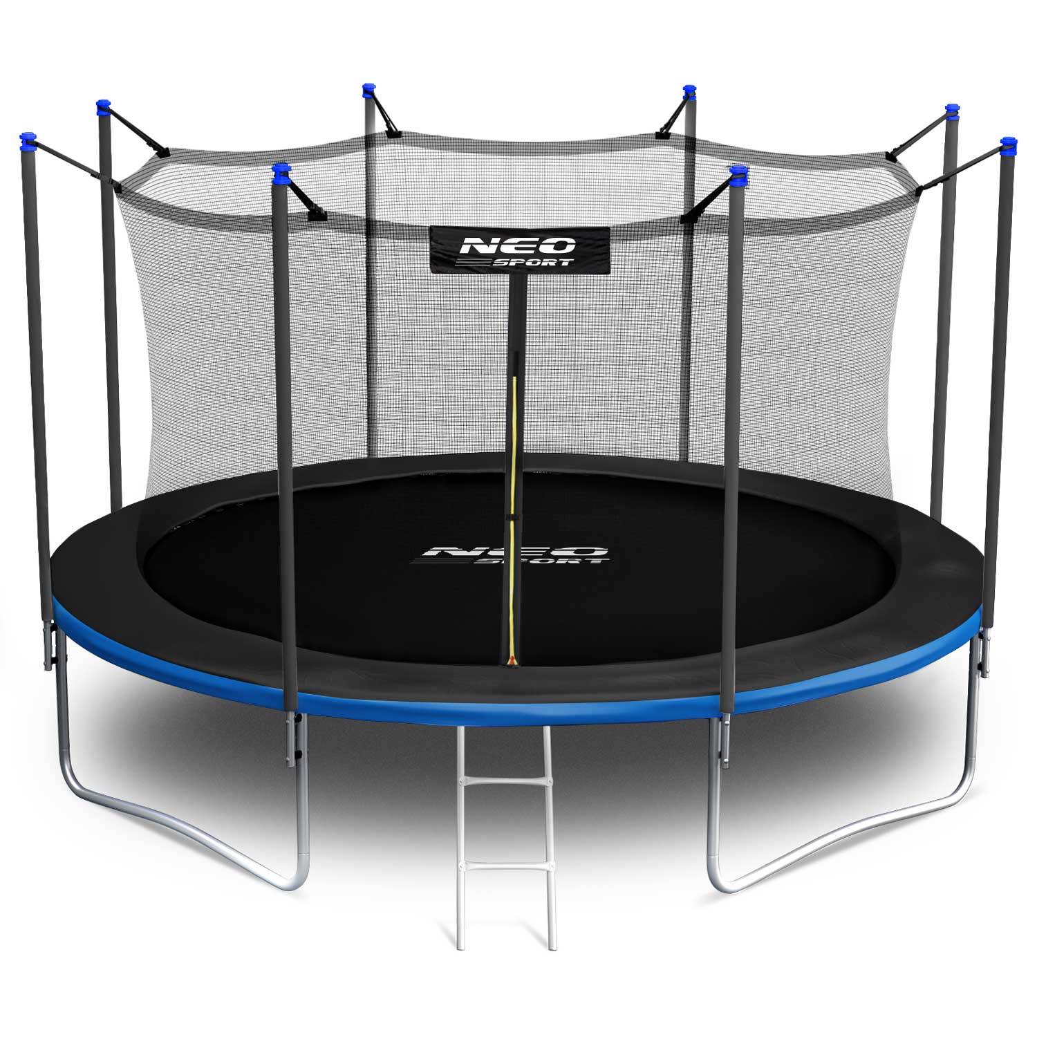 Záhradná trampolína Neo-Sport s dĺžkou 252 cm a vnútornou sieťou