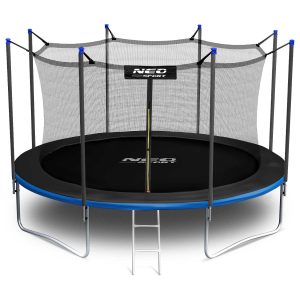 Záhradná trampolína Neo-Sport s dĺžkou 312 cm a vnútornou sieťou