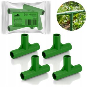 11mm 3-pólové konektory pre rastliny paradajok Plonos PL-941 zelené 4 ks