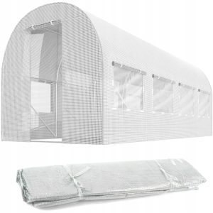 Fólia do záhradného tunela 2x4,5m (9m2) biela Plonos