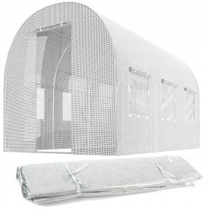 Fólia do záhradného tunela 2x3m (6m2) biela Plonos