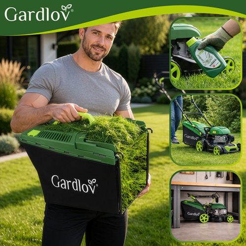 Benzínová kosačka na trávu DriveX Gardlov – Obrázok 12