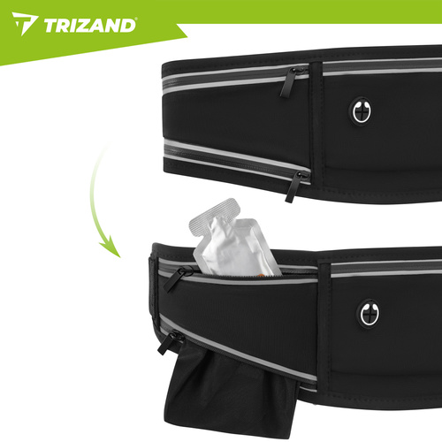 Bežecká taška na opasok Trizand 51x21x11cm – Obrázok 5