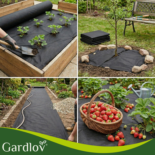 Čierna agrotextília 1,6x20m 50g/m2 Gardlov – Obrázok 8