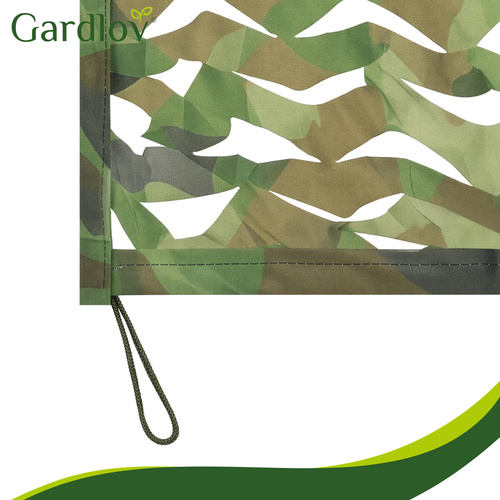 Maskovacia sieť 2x5m + 100 Gardlových pásov – Obrázok 5