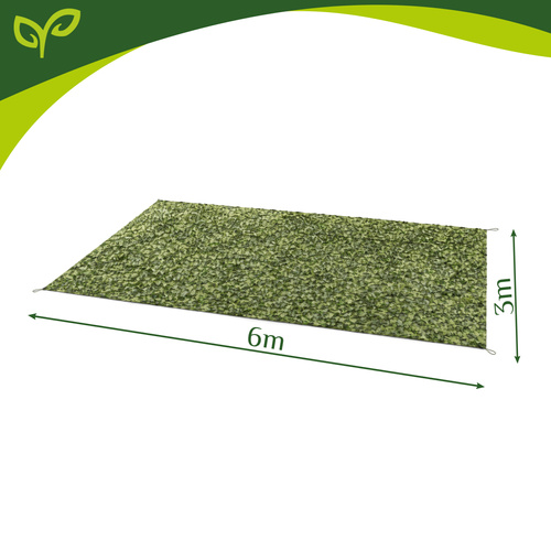 Maskovacia sieť 3x6m + 100 Gardlových pásov – Obrázok 3