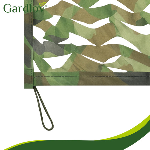 Maskovacia sieť 3x6m + 100 Gardlových pásov – Obrázok 5