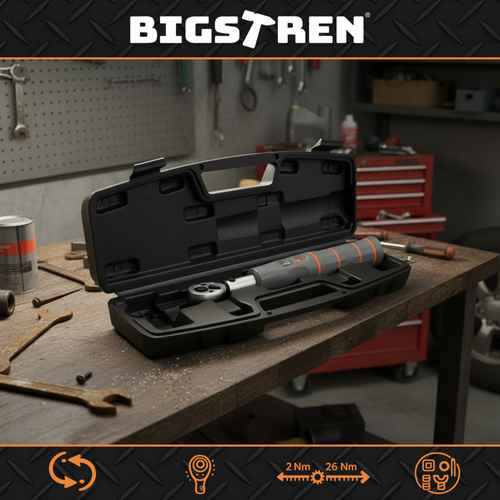 Momentový kľúč 1/4 2-26NM Bigstret 27087 – Obrázok 5