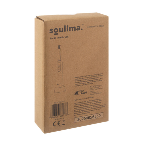 Soulima 26850 biela sonická zubná kefka – Obrázok 4
