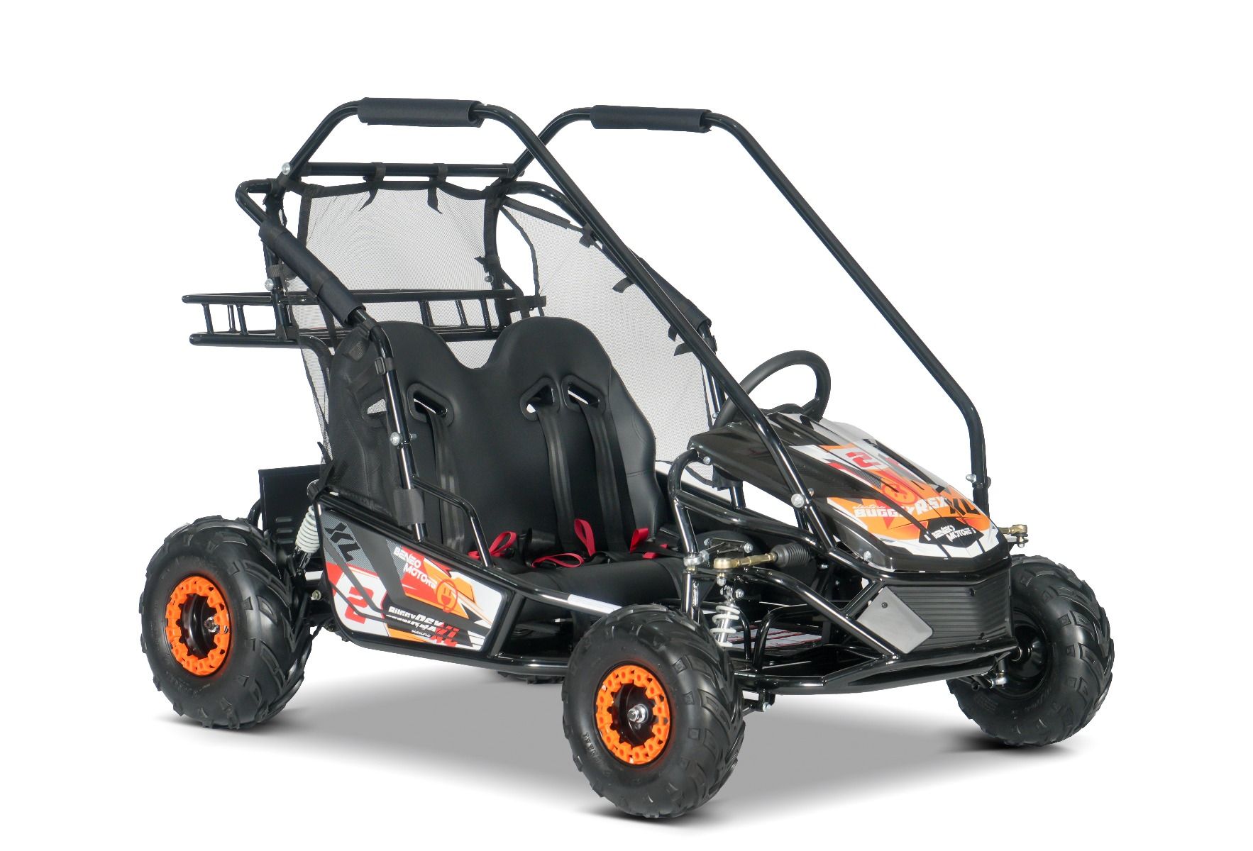 Elektrická bugina pre deti Beneo Motors BUGGY RSX XL oranžová - 2000W