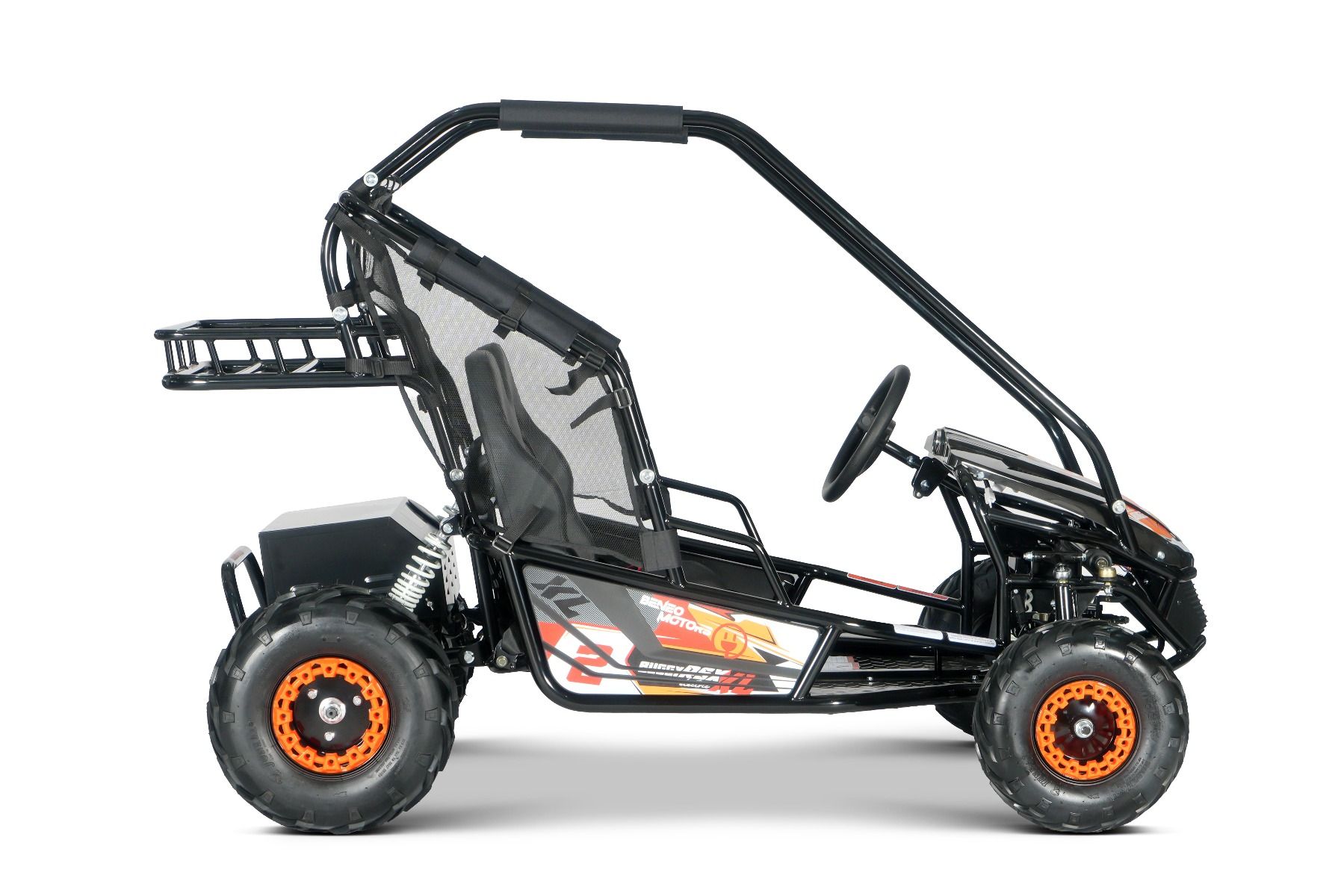 Elektrická bugina pre deti Beneo Motors BUGGY RSX XL oranžová - 2000W – Obrázok 6