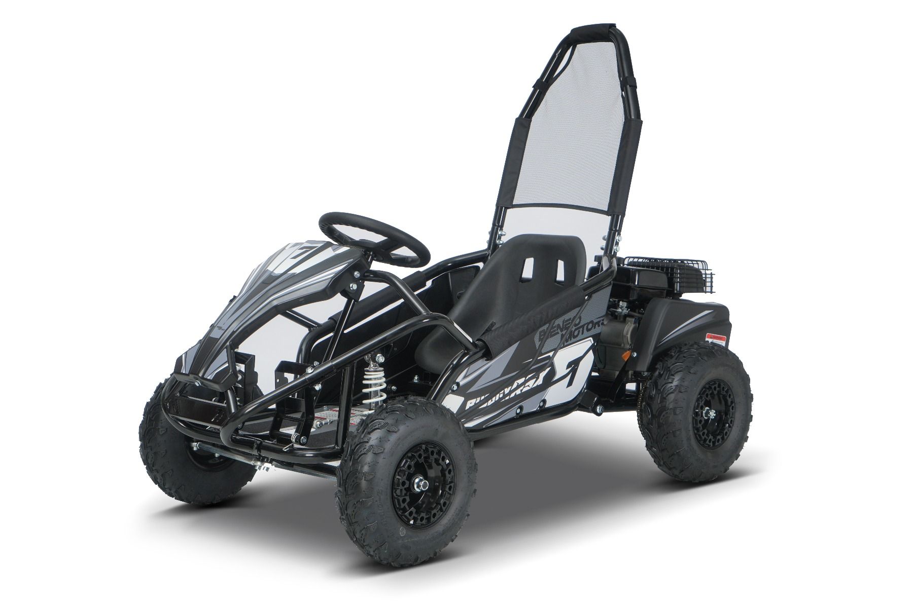 Benzínová bugina pre deti Beneo Motors BUGGY RSX čierna - 98cm3 – Obrázok 6