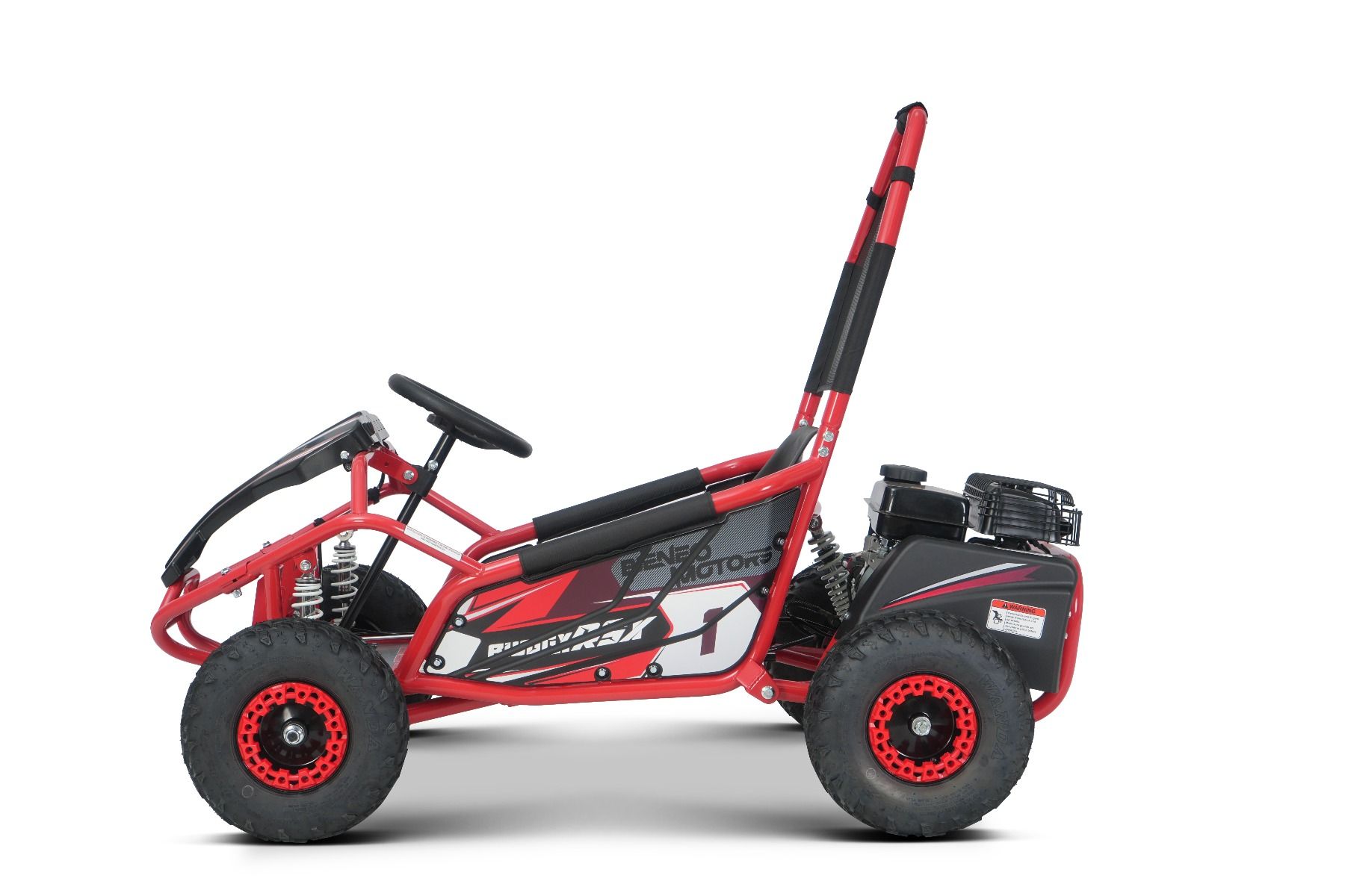 Benzínová bugina pre deti Beneo Motors BUGGY RSX červená - 98cm3 – Obrázok 9