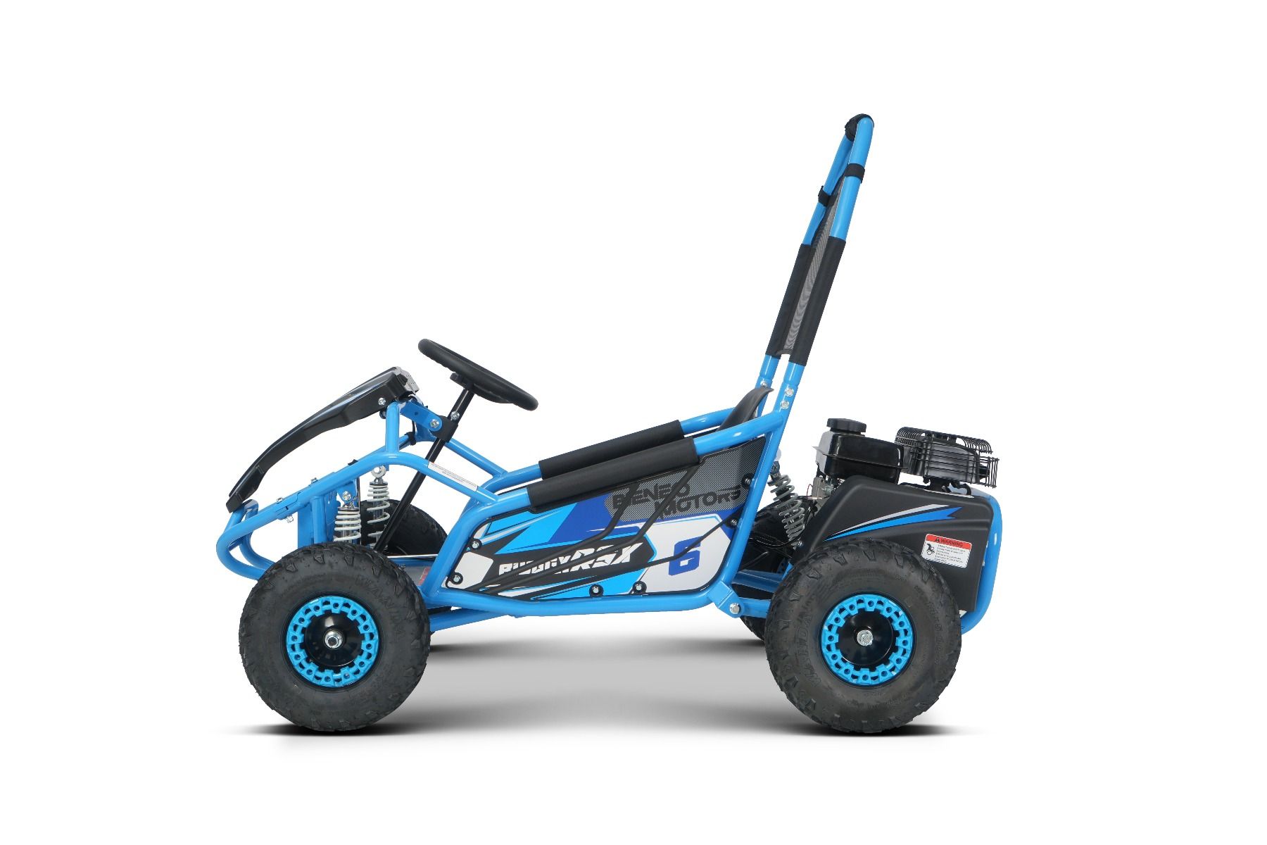 Benzínová bugina pre deti Beneo Motors BUGGY RSX modrá - 98cm3 – Obrázok 5