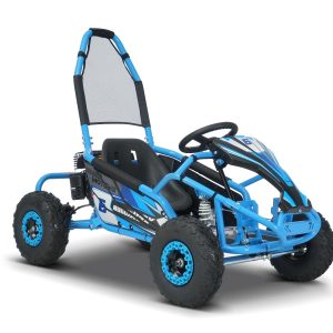 Benzínová bugina pre deti Beneo Motors BUGGY RSX modrá - 98cm3